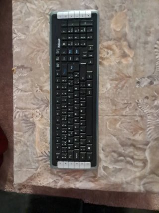 Teclado Trust Negro/Gris