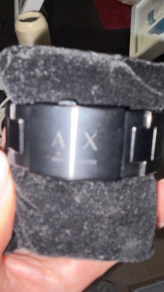 Reloj Armani Exchange A|X cronógrafo negro SIN EST