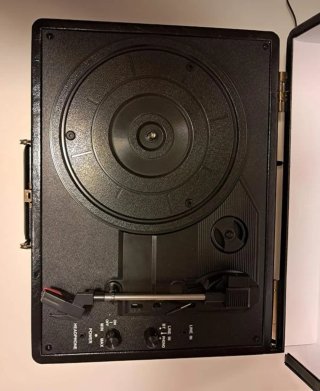 Giradischi nero