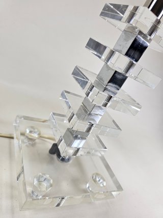 Lámpara Sobremesa Diseño Vintage CRISTAL