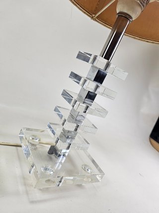 Lámpara Sobremesa Diseño Vintage CRISTAL