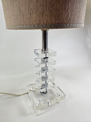 Lámpara Sobremesa Diseño Vintage CRISTAL