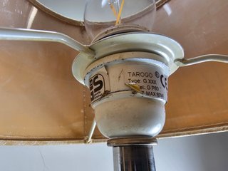 Lámpara Sobremesa Diseño Vintage CRISTAL