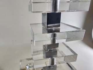 Lámpara Sobremesa Diseño Vintage CRISTAL