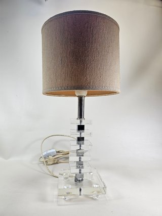 Lámpara Sobremesa Diseño Vintage CRISTAL