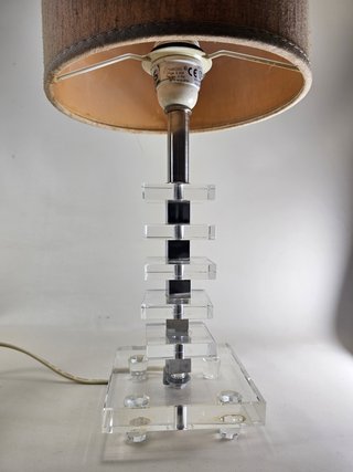 Lámpara Sobremesa Diseño Vintage CRISTAL