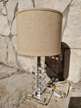 Lámpara Sobremesa Diseño Vintage CRISTAL