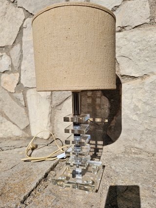 Lámpara Sobremesa Diseño Vintage CRISTAL