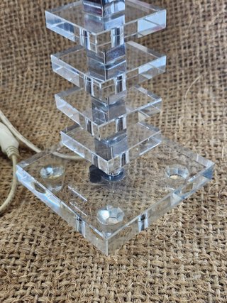 Lámpara Sobremesa Diseño Vintage CRISTAL