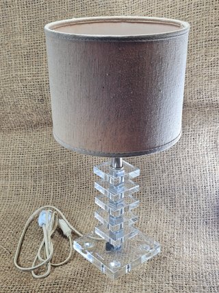 Lámpara Sobremesa Diseño Vintage CRISTAL