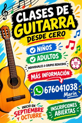 Clases de Guitarra para Niños y Adultos