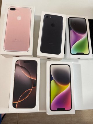 Cajas vacías iPhone (varios modelos)
