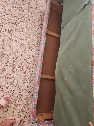Sofá cama floral