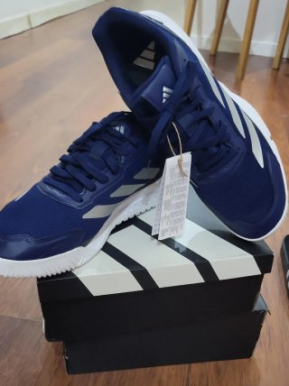 Zapatillas Adidas Azul y Blanco