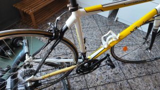 Bicicleta carretera + rodillo