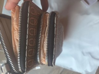 Bolso Tous Monedero Beige y Marrón
