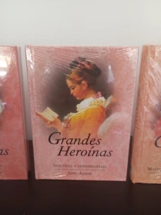 Colección libros Grandes Heroínas.