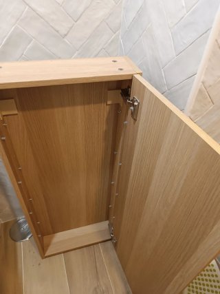 Mueble de baño de madera Ikea