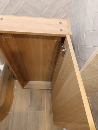 Mueble de baño de madera Ikea
