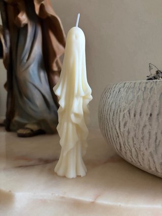 Velas Halloween Fantasma e Abóbora