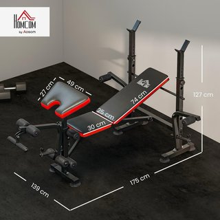 Banco de musculación plegable