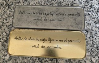Cajas antiguas Mantecadas Salinas