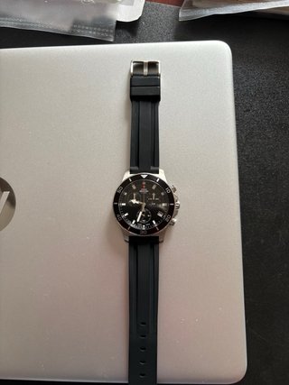 Reloj Swiss Military by Chrono Negro/Plata