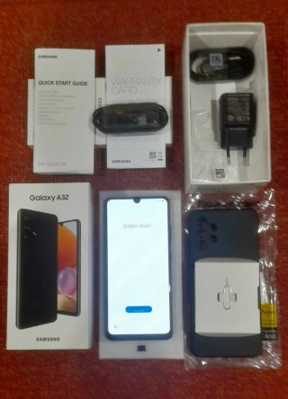 ‼️ Samsung 128Gb Galaxy A32 Gris y marcó Titanium