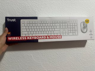 Pack Teclado y Ratón Inalámbricos Trust