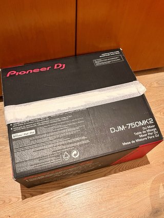 Pioneer DJM-750 MK2 Mesa Mezclas