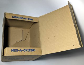Scatola di cartone NES Cleaning Kit ESP (vuota)