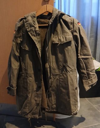 Parka militar verde