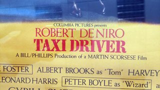Cartel Taxi Driver 1976 Robert De Niro Enmarcado