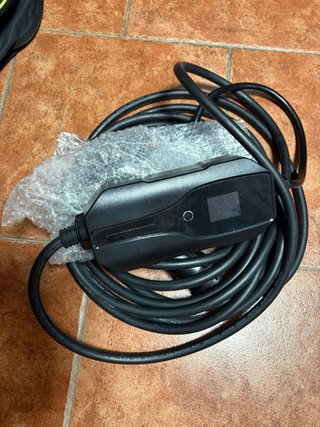 Cargador portátil coche eléctrico