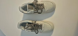 Zapatillas Nike Air Force 1 Blanco crema