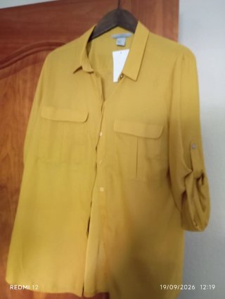 Camisa amarilla M