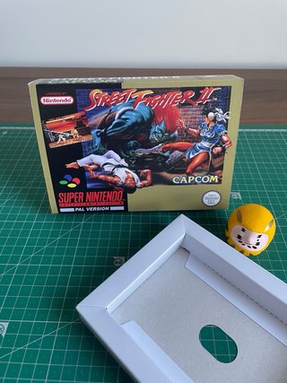 Caja R Street Fighter II SNES