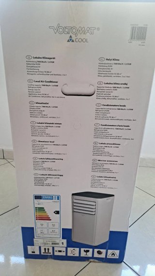 Aire Acondicionado Voltomac Cool 3 en 1 con WiFi