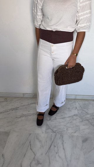 Fajín reversible hecho a mano