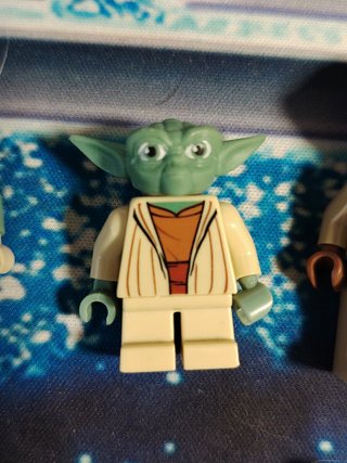 Figura Lego Yoda - Clone Wars, White Hair sw0685