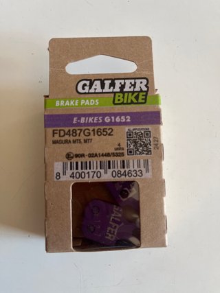 Pastillas Freno Galfer E-Bikes G1652