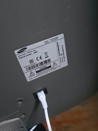 Televisor Samsung Negro sin mando 32 pulgadas