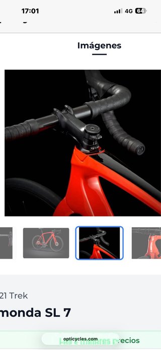 Trek Émonda SLR 7 talla 52 de 2021