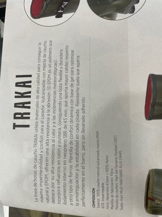 Botas Hart Trakai-NL talla 41.