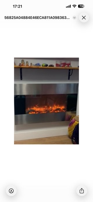 Chimenea Eléctrica LED Multicol