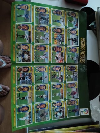 Álbum Cromos Liga 96/97 Completo