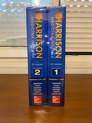 Harrison Principios de medicina interna Vols 1 y 2