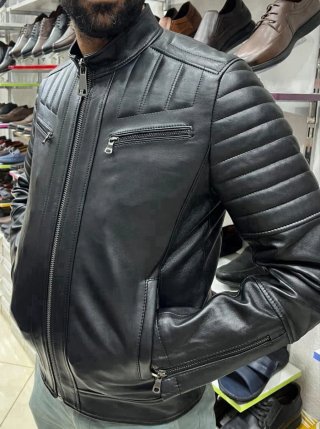 Chaqueta de piel 100% natural