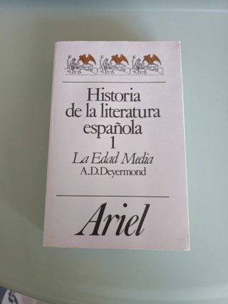 Historia de la literatura española 1. La Edad Med