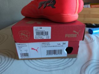 Zapatillas Puma Fútbol Sala Naranja